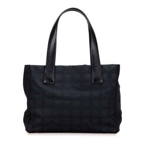 Pre-Loved Chanel Nylon New Travel Line Tote